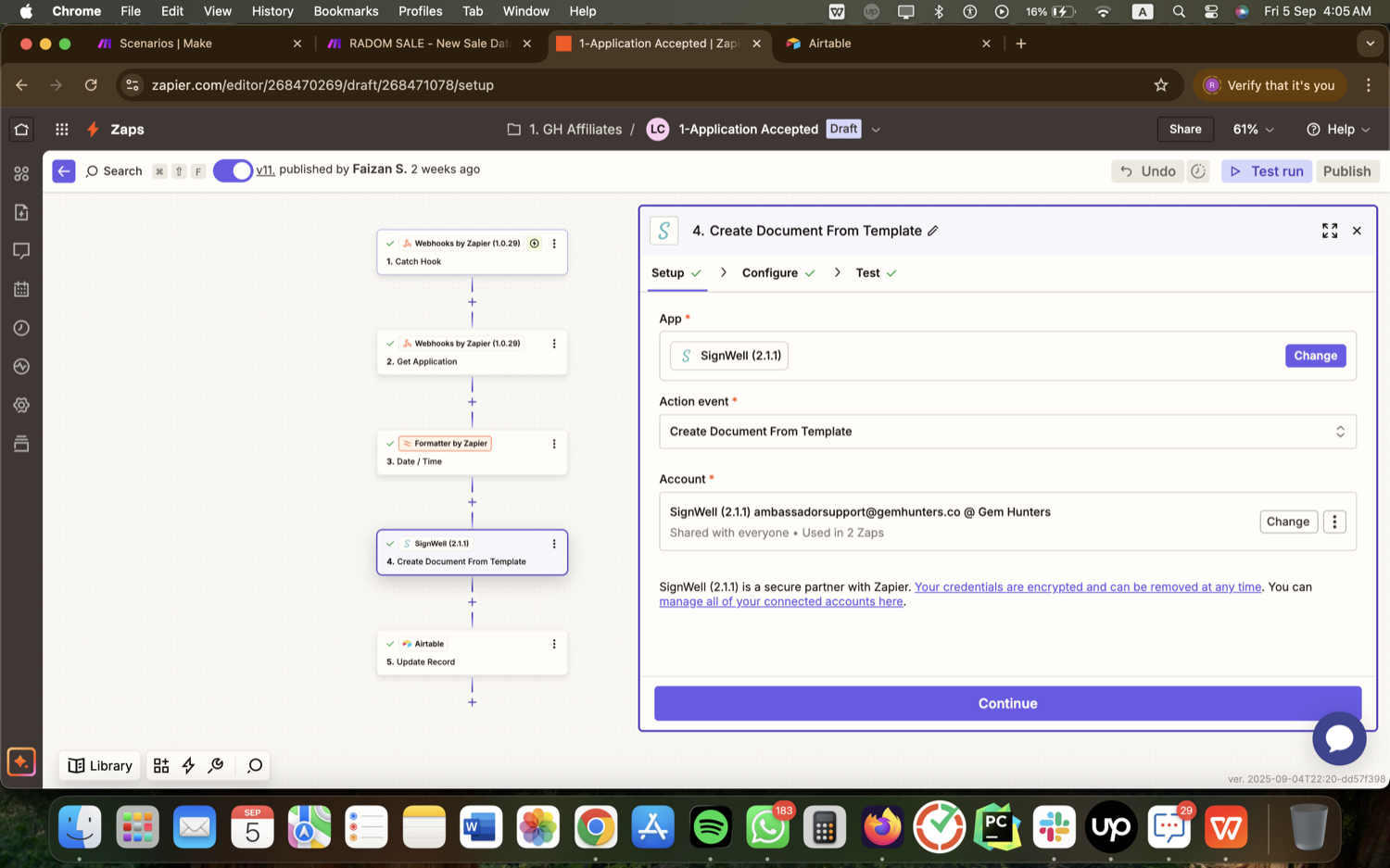 Crypto Affiliate & Subscription Ops - Airtable, Make, Zapier